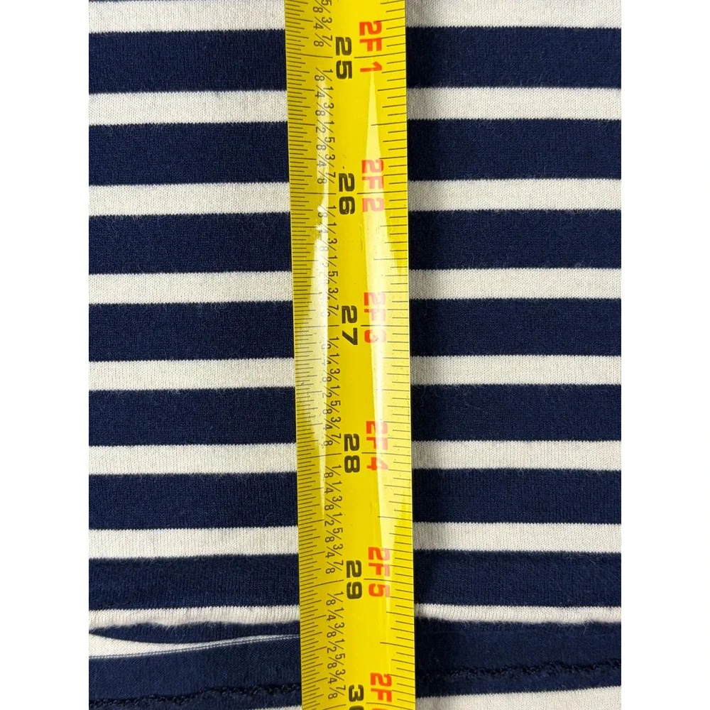 Vintage 90s Polo Golf Ralph Lauren Striped Polo Shirt Navy Blue White Mens L